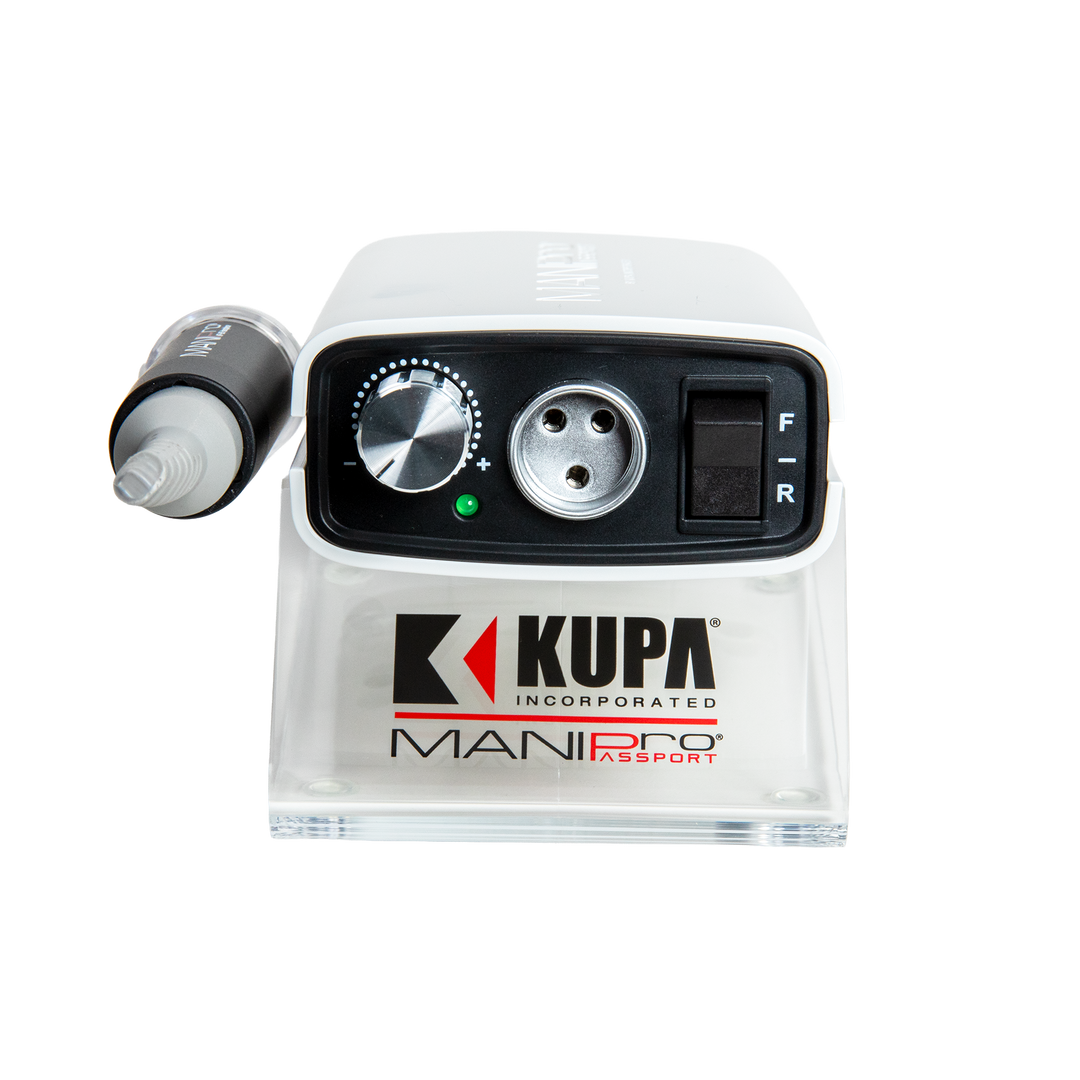 Kupa MANIPro Passport Complete - White + Companion Handpiece Set