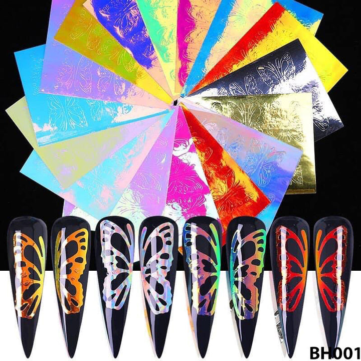 BH001 - Butterfly Holo Decal (set of 16)