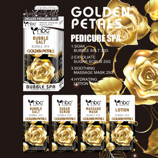 NBC Bubble World Spa 4 Steps – Gold Petals