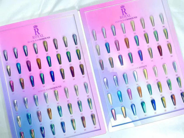 ROYAL CAT EYE CHROME POWDER COLLECTION 2IN1 | 24 COLORS Hover Image