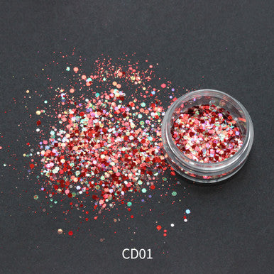 Mixed Glitter Powder Mixed - CD01