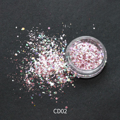 Mixed Glitter Powder Mixed - CD02