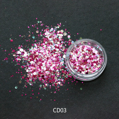 Mixed Glitter Powder Mixed - CD03