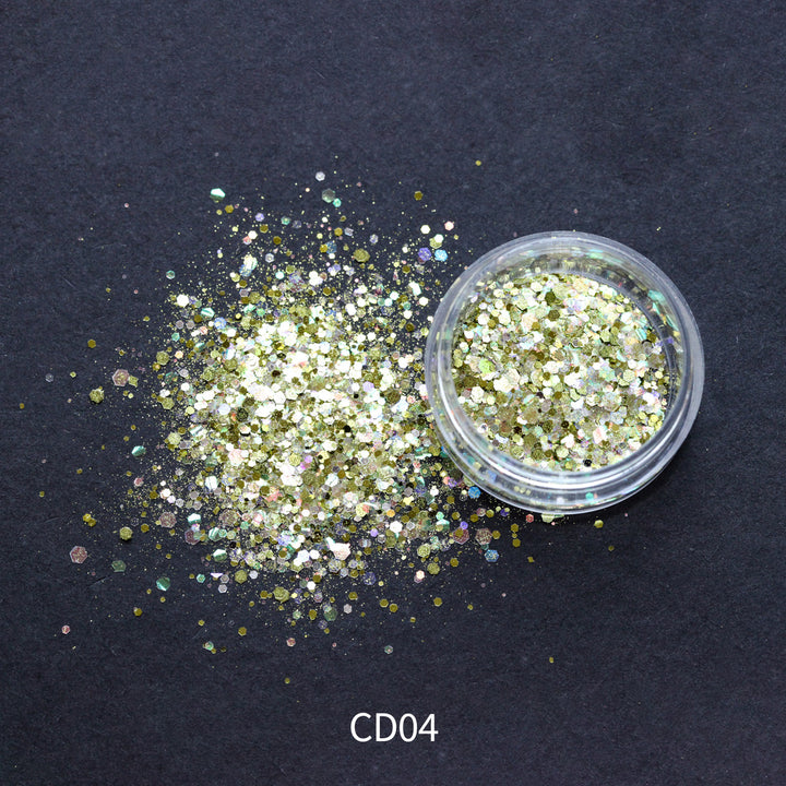 Mixed Glitter Powder Mixed - CD04