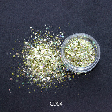 Mixed Glitter Powder Mixed - CD04