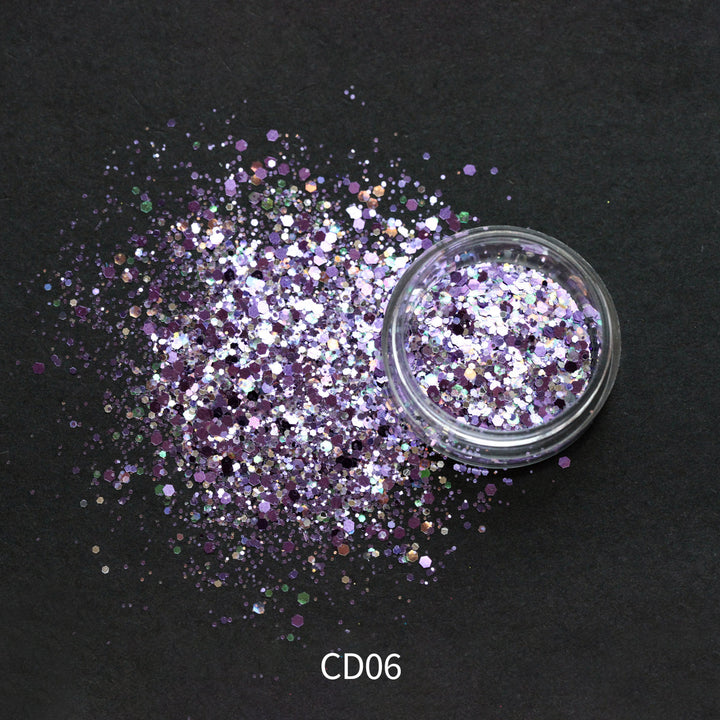 Mixed Glitter Powder Mixed - CD06
