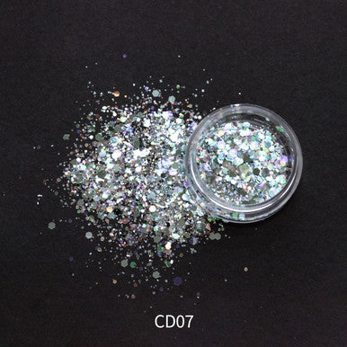 Mixed Glitter Powder Mixed - CD07