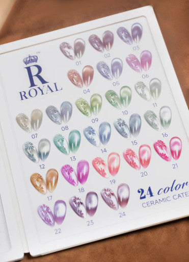 ROYAL CERAMIC BLOSSOM CAT EYE COLLECTION | 24 COLORS Main Image
