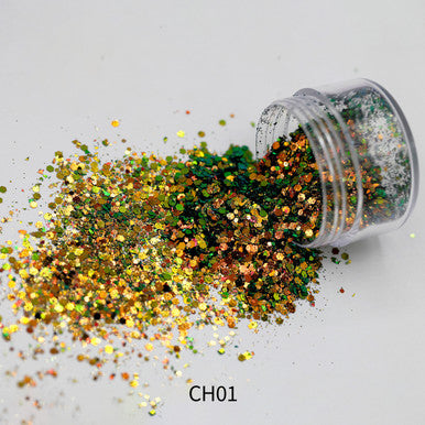 Mixed Glitter Powder Mixed - CH01