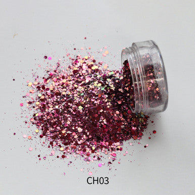 Mixed Glitter Powder Mixed - CH03
