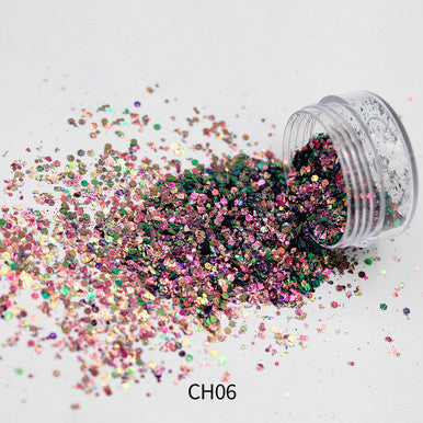 Mixed Glitter Powder Mixed - CH06
