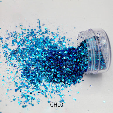 Mixed Glitter Powder Mixed - CH10
