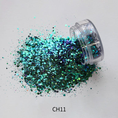 Mixed Glitter Powder Mixed - CH11
