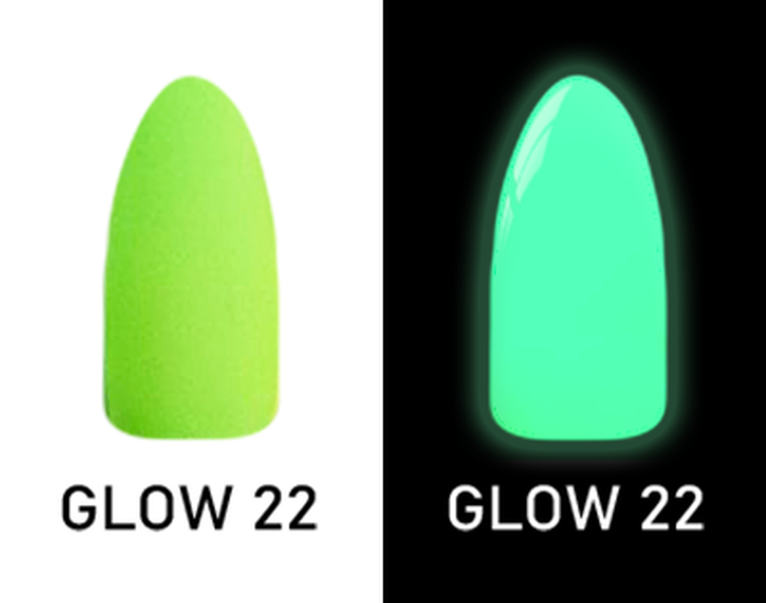 CHISEL ACRYLIC &amp; DIPPING 2OZ - GLOW 22
