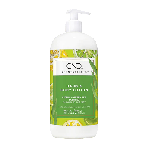 CND lotion 33oz Citrus &amp; Green Tea