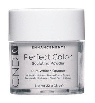 CND Perfect Color Sculpting Powder Pure White Opaque 0.8oz Main Image