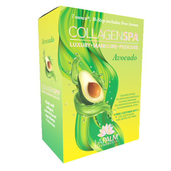 Lapalm Collagen Spa 10 Step with Pedi Kit - Avocado - Out of Stock