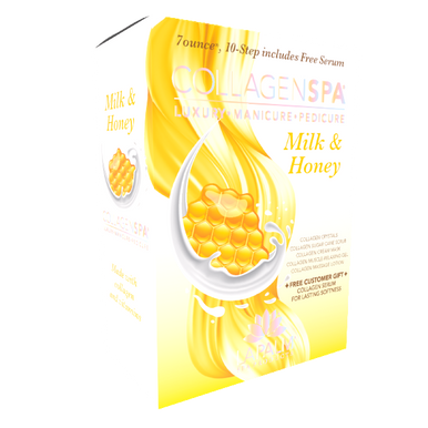 Lapalm Collagen Spa 10 Step with Pedi Kit - Milk Honey - Out of Stock