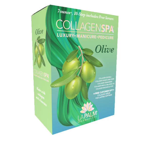 Lapalm Collagen Spa 10 Step with Pedi Kit - Olive - Out of Stock