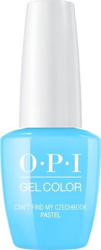 OPI Gel Color Cant Find My Czechbook Pastel GC101