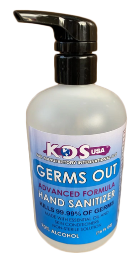 KDS Germ Out Hand Sanitizer 16oz