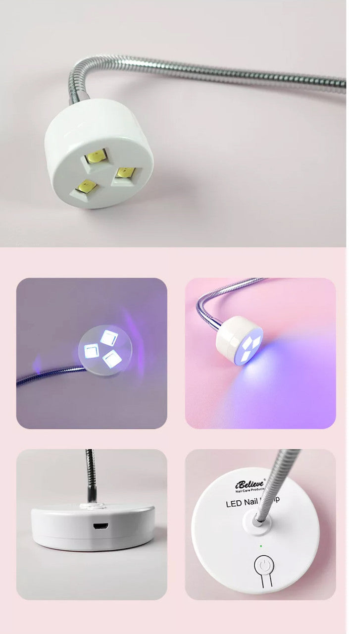 Cordless 3 Bulk UV LED Nail lamp ( For Gel X )