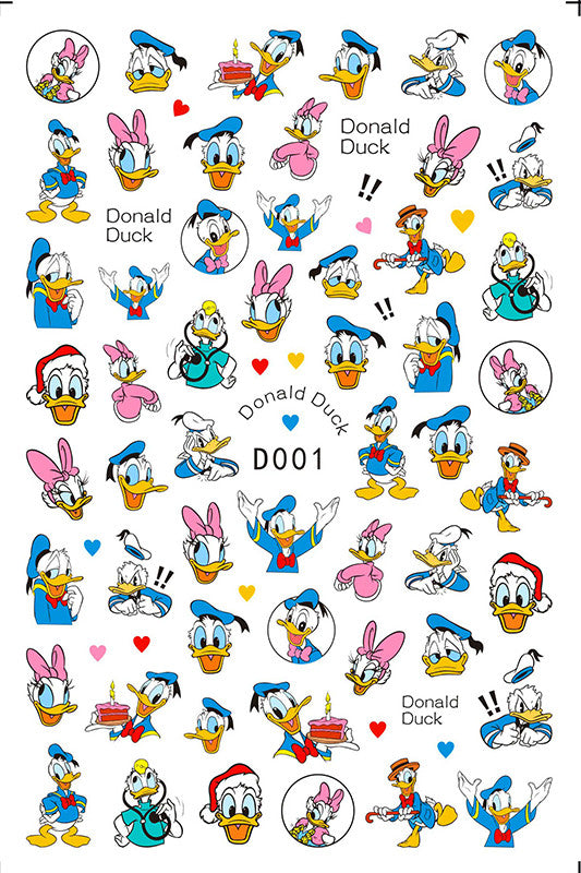 3D Nail Sticker - D001