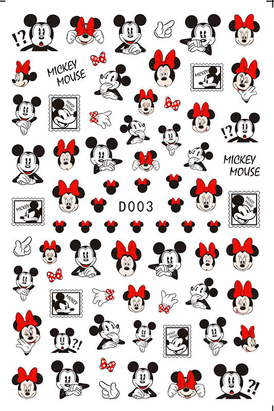 3D Nail Sticker - D003
