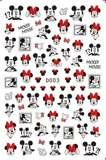 3D Nail Sticker - D003