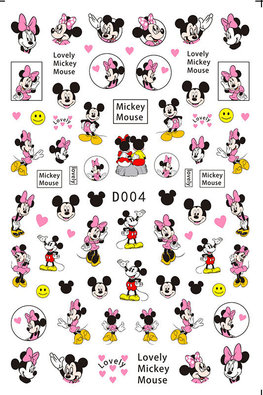 3D Nail Sticker - D004