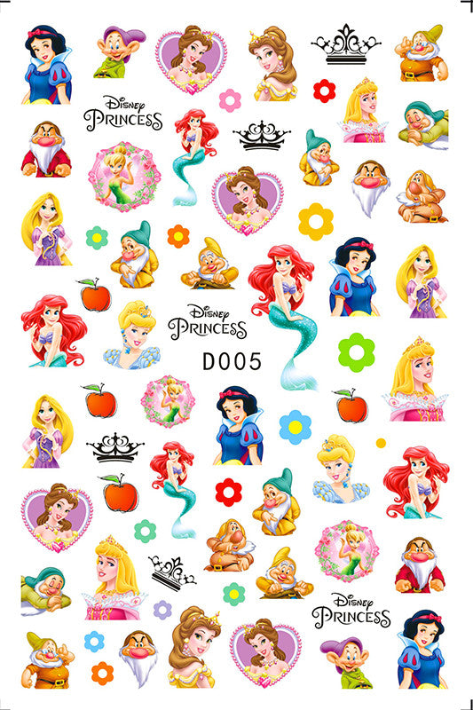 3D Nail Sticker - D005