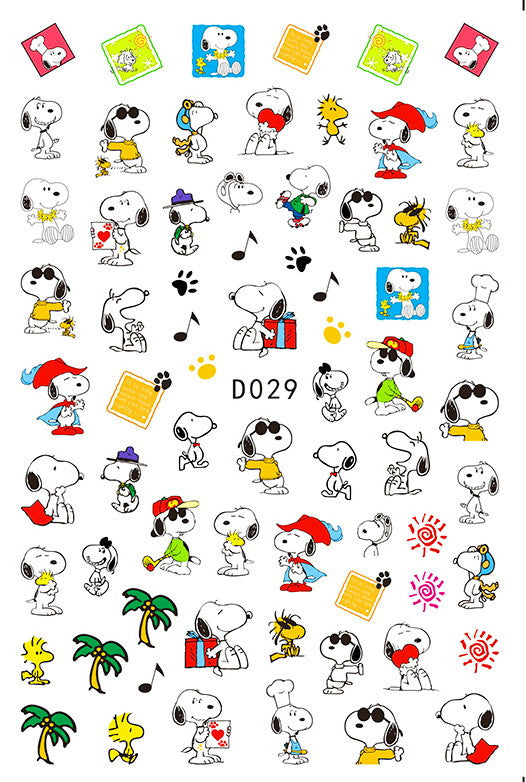 3D Nail Sticker - D029