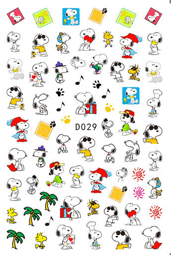 3D Nail Sticker - D029