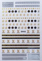 Nail Sticker Brand Name- D052