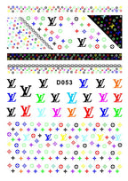 Nail Sticker Brand Name - D053