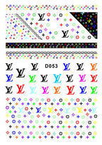 Nail Sticker Brand Name - D053