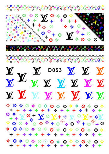 Nail Sticker Brand Name - D053