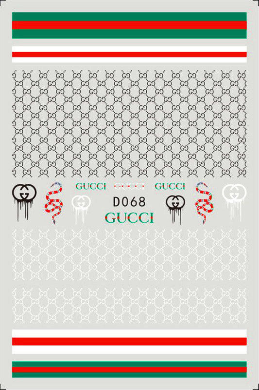 Nail Sticker Brand Name- D068