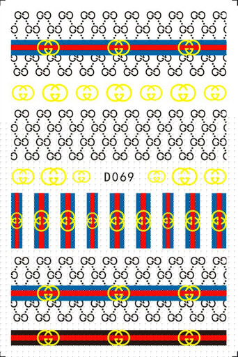 Nail Sticker Brand Name - D069