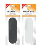 Sunny Deluxe Metal Foot File Refill Grit Extra Coarse 50pcs/Pack