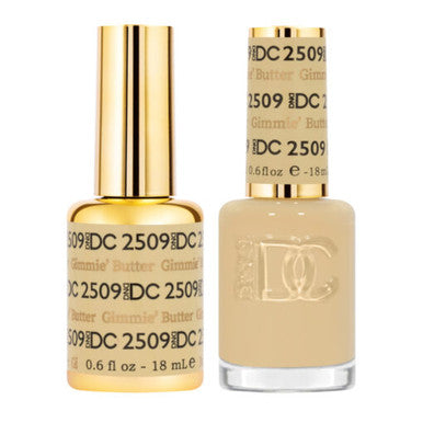 DND DC Duo Gel #2509 Gimmie Butter