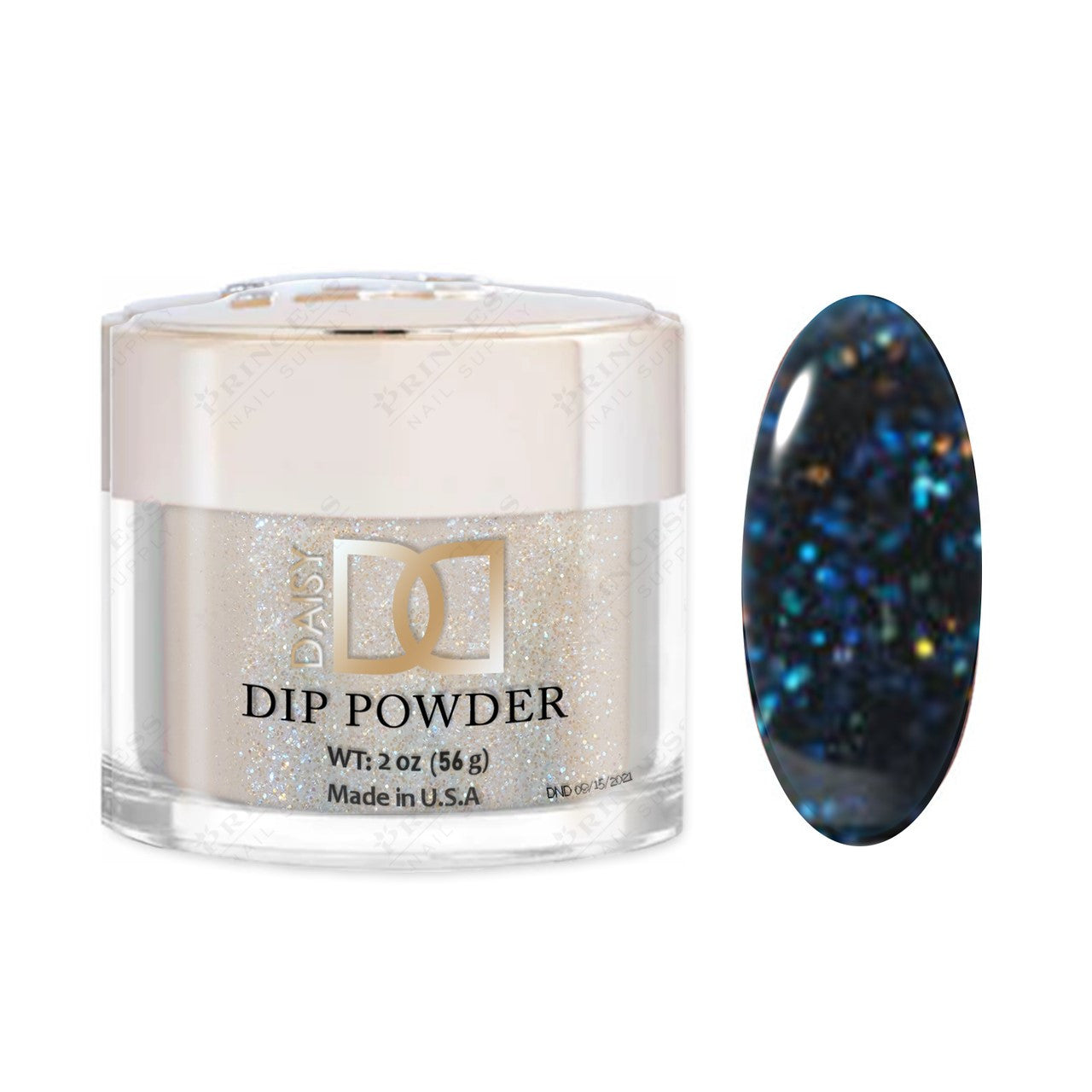 Dnd Dipping Powder #820 GLITTEROVELAY1.6OZ
