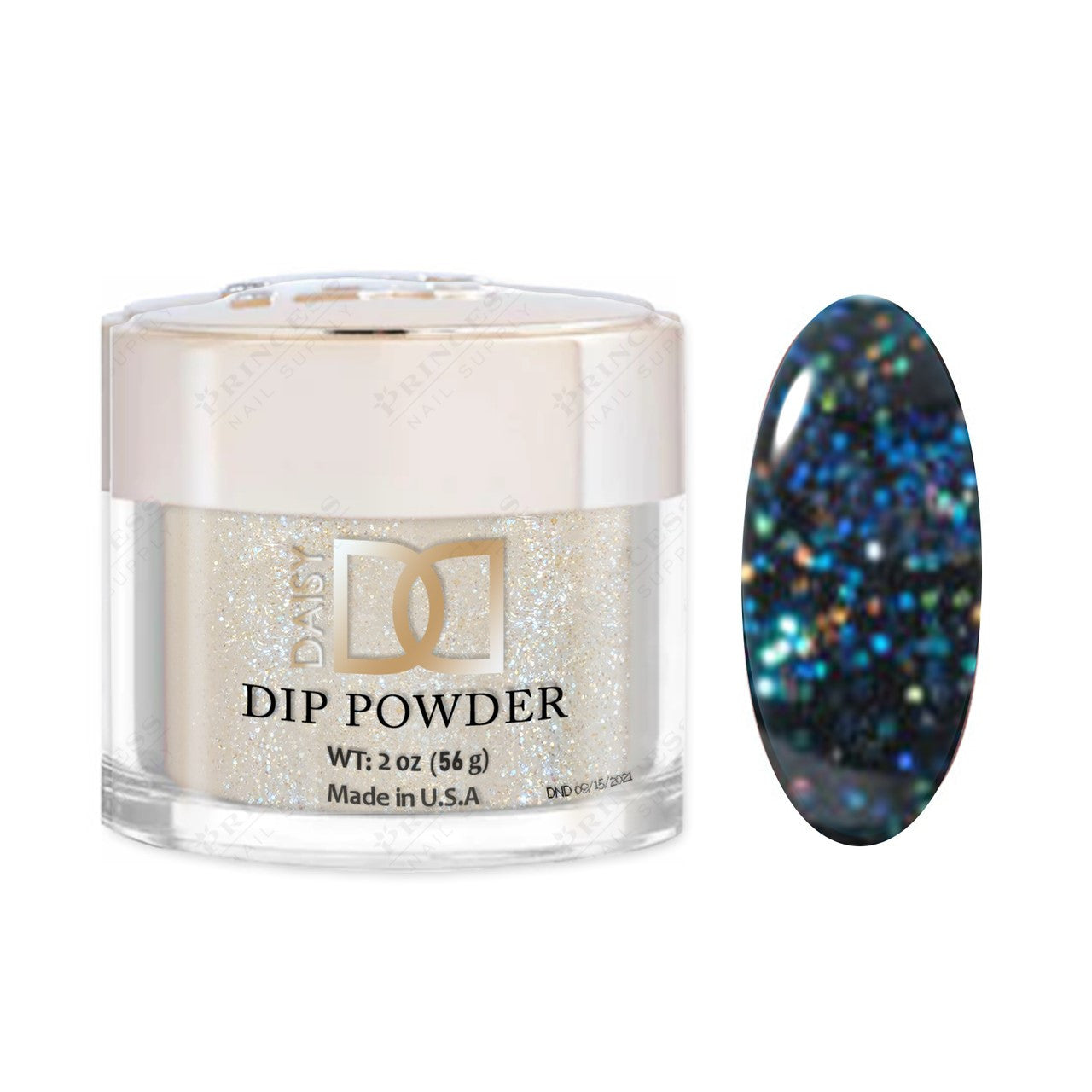 Dnd Dipping Powder #822 GLITTEROVELAY1.6OZ