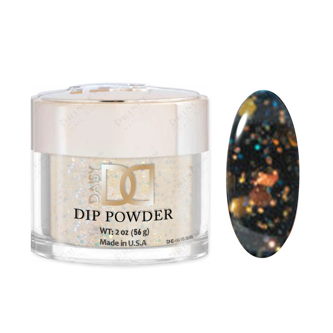 Dnd Dipping Powder #849 GLITTEROVELAY1.6OZ