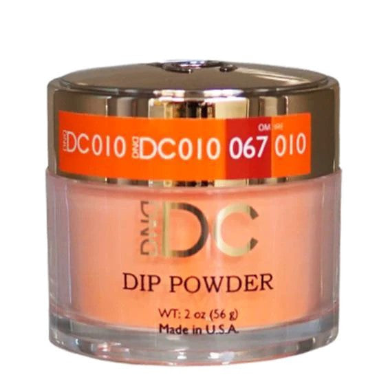 DND DC DIPPING POWDER - DC010 Dutch Orange Hover Image