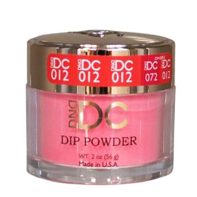 DND DC DIPPING POWDER - DC012 Peacock Pink Main Image