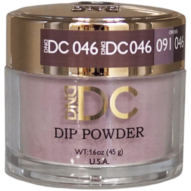 DND DC DIPPING POWDER - DC046 Pewter Gray Hover Image
