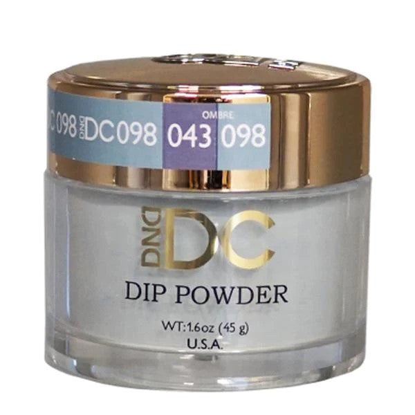 DND DC DIPPING POWDER - DC098 Aqua Gray