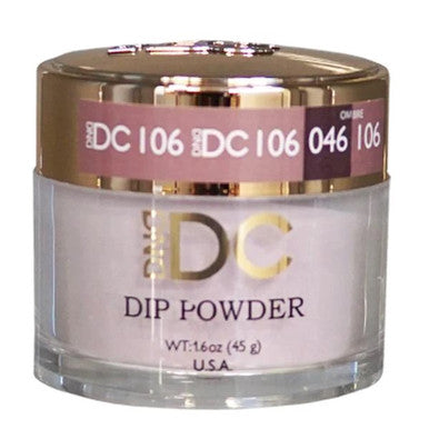 DND DC DIPPING POWDER - DC106 Cherry Rose
