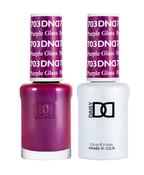 DND Duo Gel  #703 PURPLE GLASS